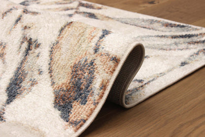 Tapis ivoire Rosette - 5'0 X 8'0 | Carpette Rosette ivoire - 5 pi 0 po x 8 pi 0 po