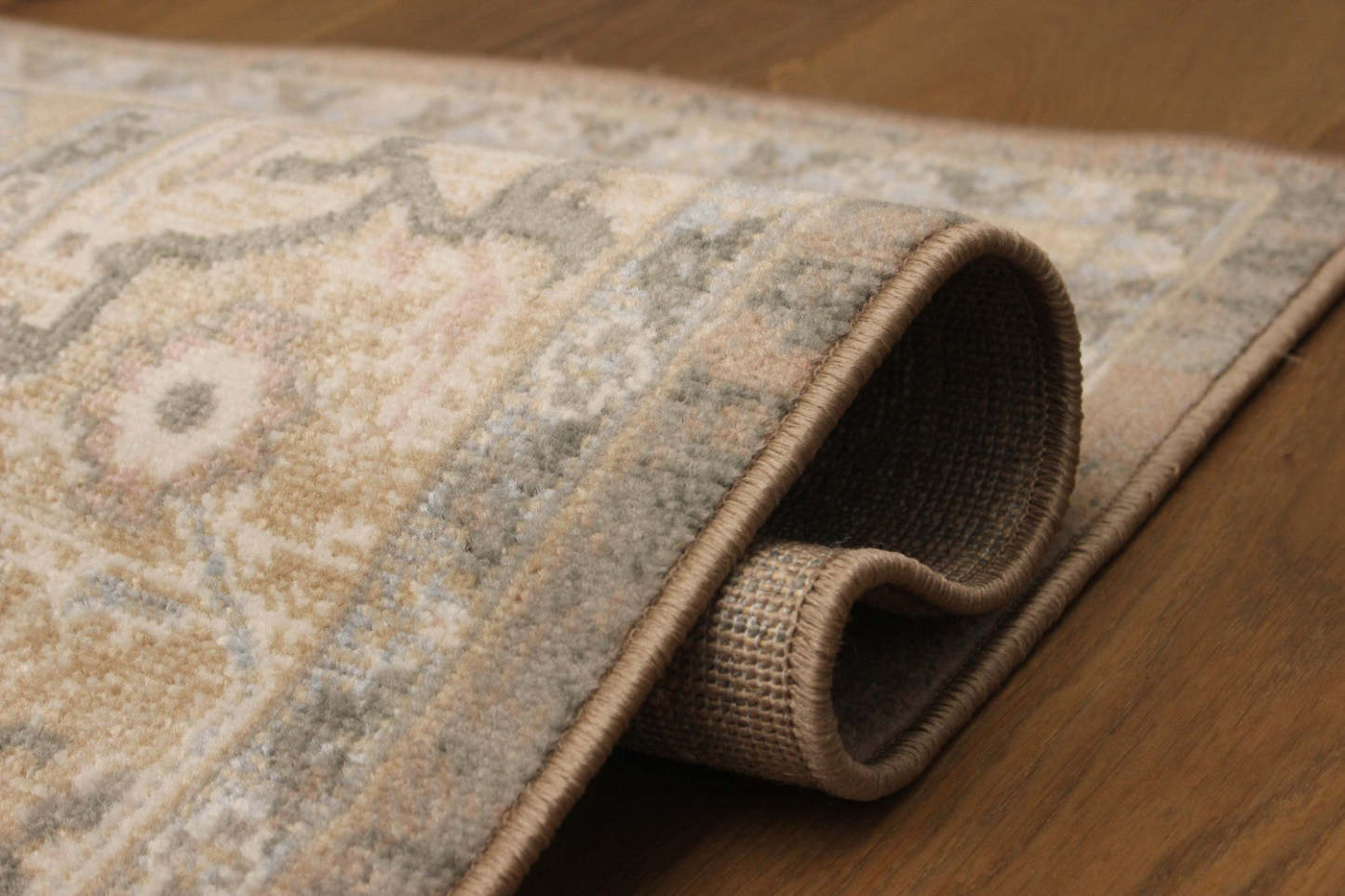 Tapis Ashby beige clair - 152 x 244 cm | Carpette Ashby brun clair - 152 x 244 cm