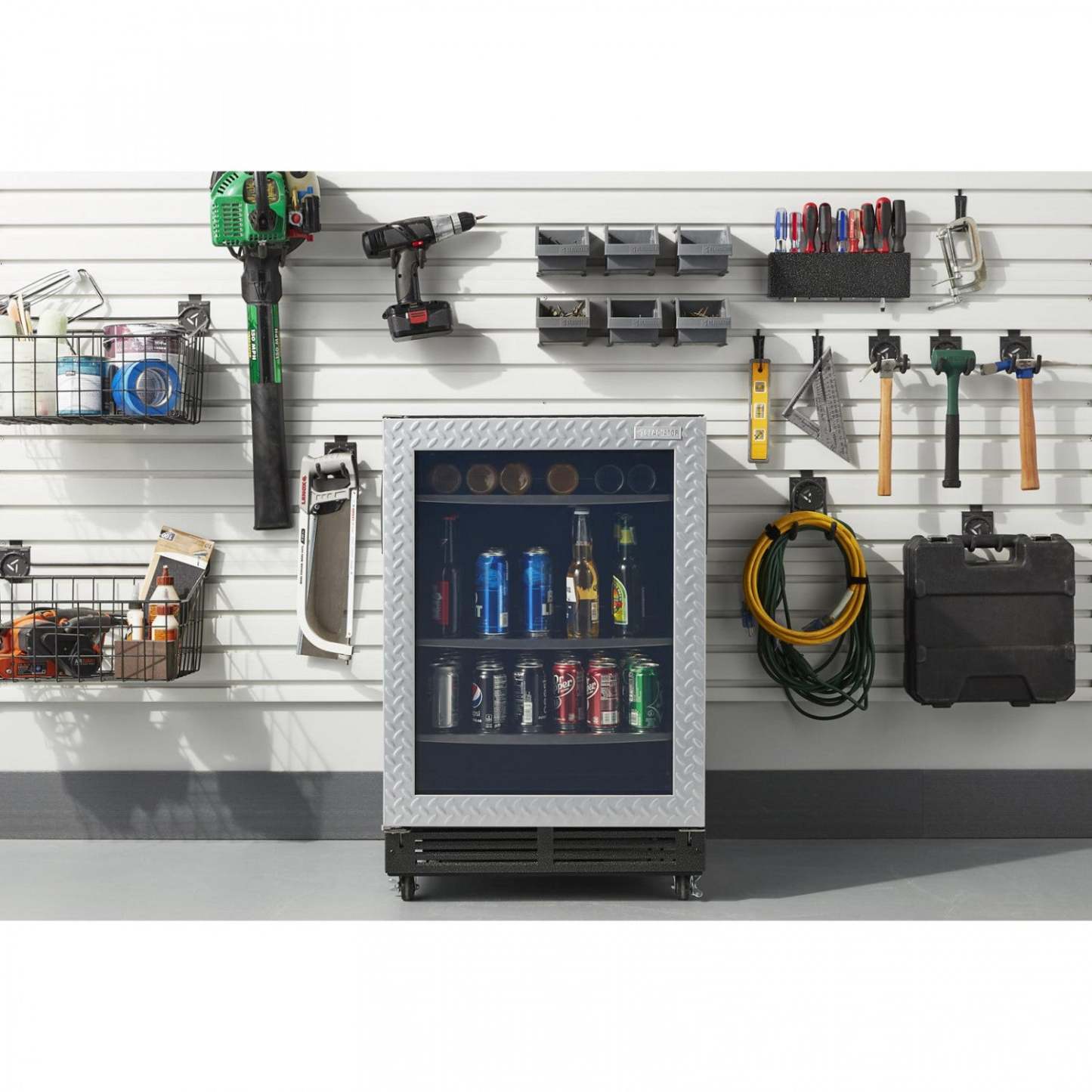 Panneaux GearWallMD de 8 pi (ensemble de 2) de Gladiator - gris clair