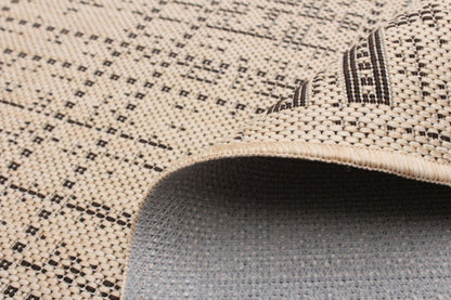 Tapis Joni Tan - 4'4 X 6'5 |Carpette Joni brun clair - 4 pi 4 po x 6 pi 5 po