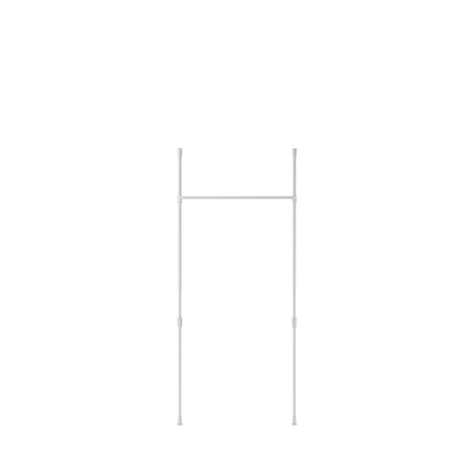 Tringle à rideau extensible et séparateur de pièce Anywhere en nickel métallique d'Umbra - 36-66 | Tringle à rideaux et séparateur de pièce extensible Anywhere de Umbra nickel métallique - 36 po à 66 po