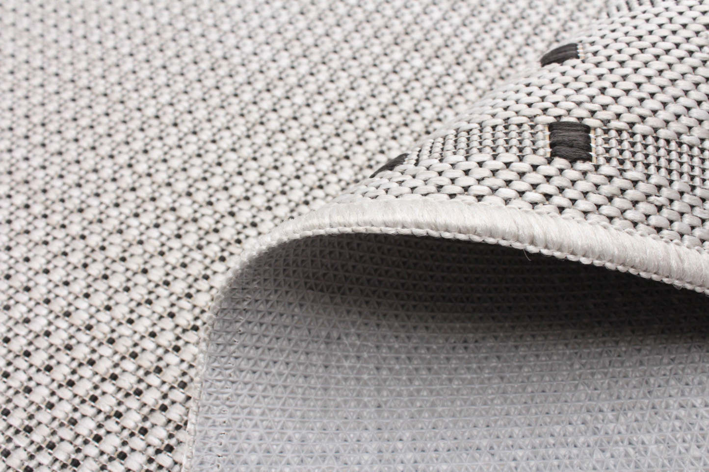 Tapis Clémentine Gris - 66 x 201 cm | Carpette Clementine grise - 66 x 201 cm