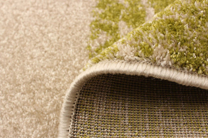 Ellegance ivoire / vert 3'11 x 5'7 tapis d'aire|Carpette Ellegance ivoirevert 3 pi 11 po x 5 pi 7 po|D29Z61YY