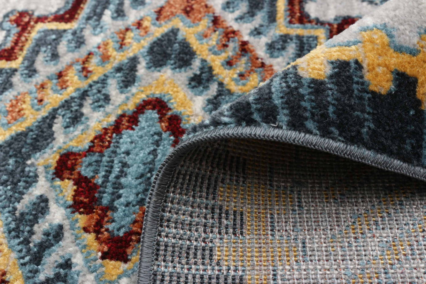 Tapis gris gypsy lavable en machine - 2'6 x 8'0|Carpette Gypsy grise lavable à la machine - 2 pi 6 po x 8 pi 0 po|D86FW52F