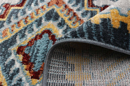 Tapis gris gypsy lavable en machine - 2'6 x 8'0|Carpette Gypsy grise lavable à la machine - 2 pi 6 po x 8 pi 0 po|D86FW52F