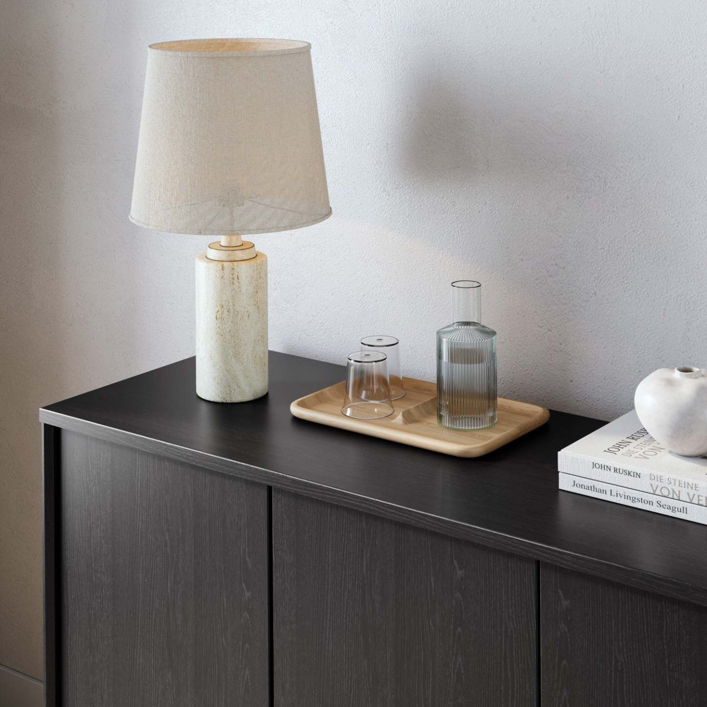 Buffet Buffet Finnley de Prepac - Chêne noir|Desserte Finnley de Prepac - chêne noir