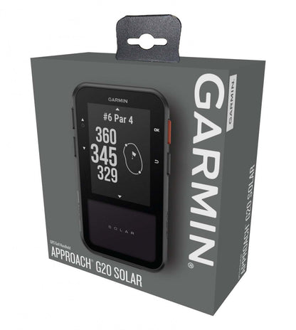 Garmin Approach G20 Caddy De Parcours Solaire - Gps De Golf Portable Lisible En Plein Soleil De 2,2