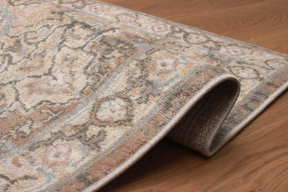 Carpette longue Ashby brun clair - 2 pi 8 po x 8 pi 2 po