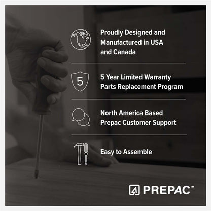 Armoire de rangement Elite Premium Home avec 5 tablettes - Noir|Armoire de rangement Elite Premium Home avec 5 tablettes - noire