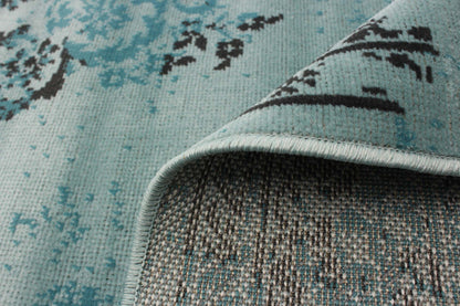 Tapis Libba vert 5'3 x 7'7|Tapis Libba vert 5 pi 3 po x 7 pi 7 po|D86F71N2