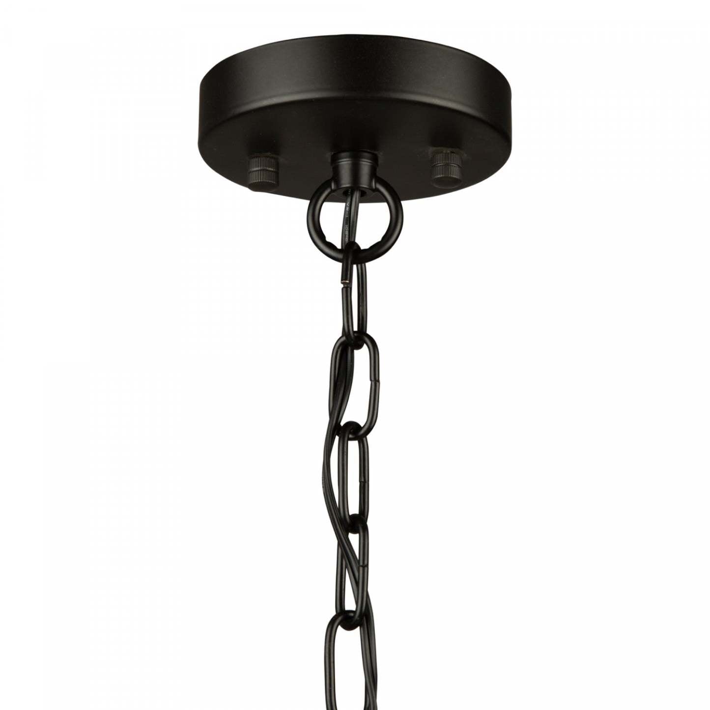 Perris Lustre noir à 5 lumières | Lustre Perris noir à 5 ampoules | D06H8SD8