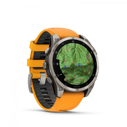 Garmin Fēnix 8 Amoled Sapphire Smartwatch 47mm - Gps, Boussole, Gyroscope Et Altimètre Barométrique | Montre Connectée Garmin Fēnix 8 Amoled Sapphire 47mm - Gps, Boussole, Gyroscope Et Altimètre Barométrique