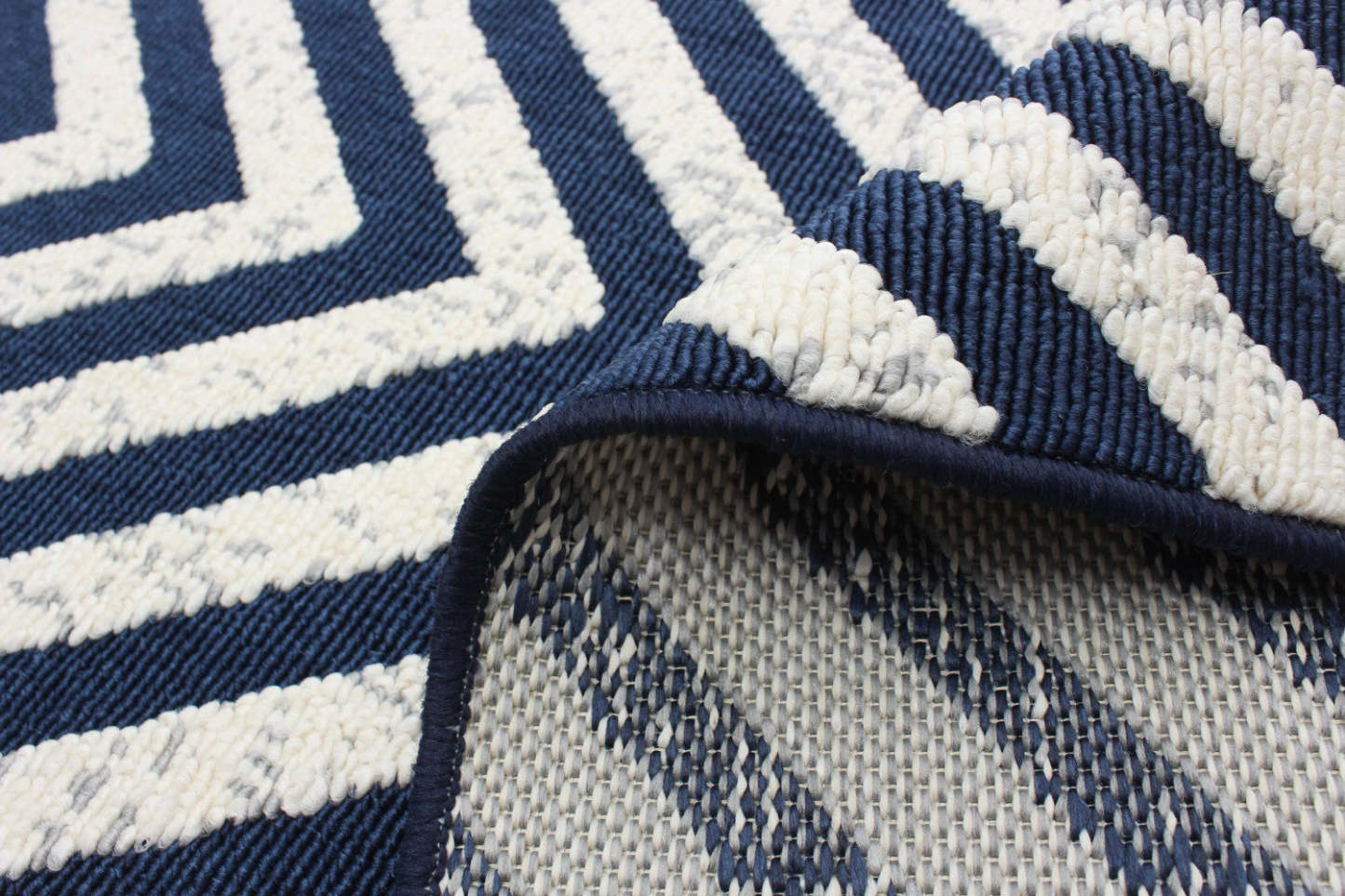 Tapis Dodie Bleu-Ivoire 6'7 x 9'6|Carpette Dodie bleueivoire 6 pi 7 po x 9 pi 6 po|D86FQY8A