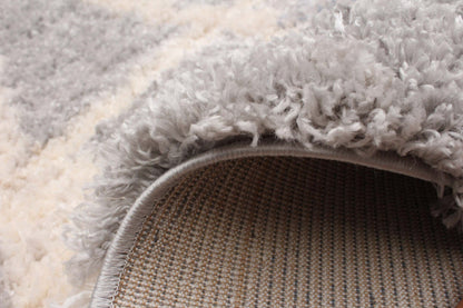 Tapis gris Bellanca - 3'11 X 5'7|Tapis Bellanca gris - 3 pi 11 po x 5 pi 7 po