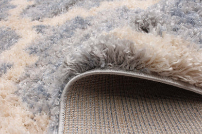 Tapis Dimity gris/bleu clair - 2,39 m x 3,10 m | D86FVDE7