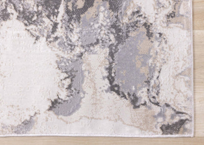 Tapis London Wavy Ocean Area - 6'7 x 9'6|Carpette London à motif d'océan ondulé - 6 pi 7 po x 9 pi 6 po