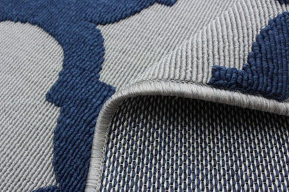 Tapis Sophie gris-marine - 2'8 x 4'11| Carpette Sophie grisebleu marine - 2 pi 8 po x 4 pi 11 po|D86FBFM8