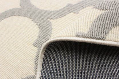 Tapis Sophie gris clair - 81 x 150 cm | D86FI3UM