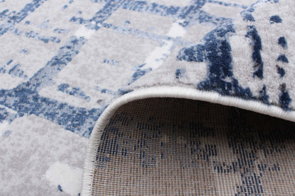 Carpette Jewel bleu marine - 5 pi 3 po x 7 pi 3 po