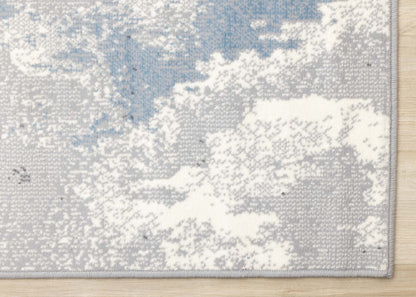 Florence Washed Damask Indoor Area Rug - 4'7 x 6'7|Tapis d'intérieur à motif damassé délavé Florence - 4 pi 7 po x 6 pi 7 po