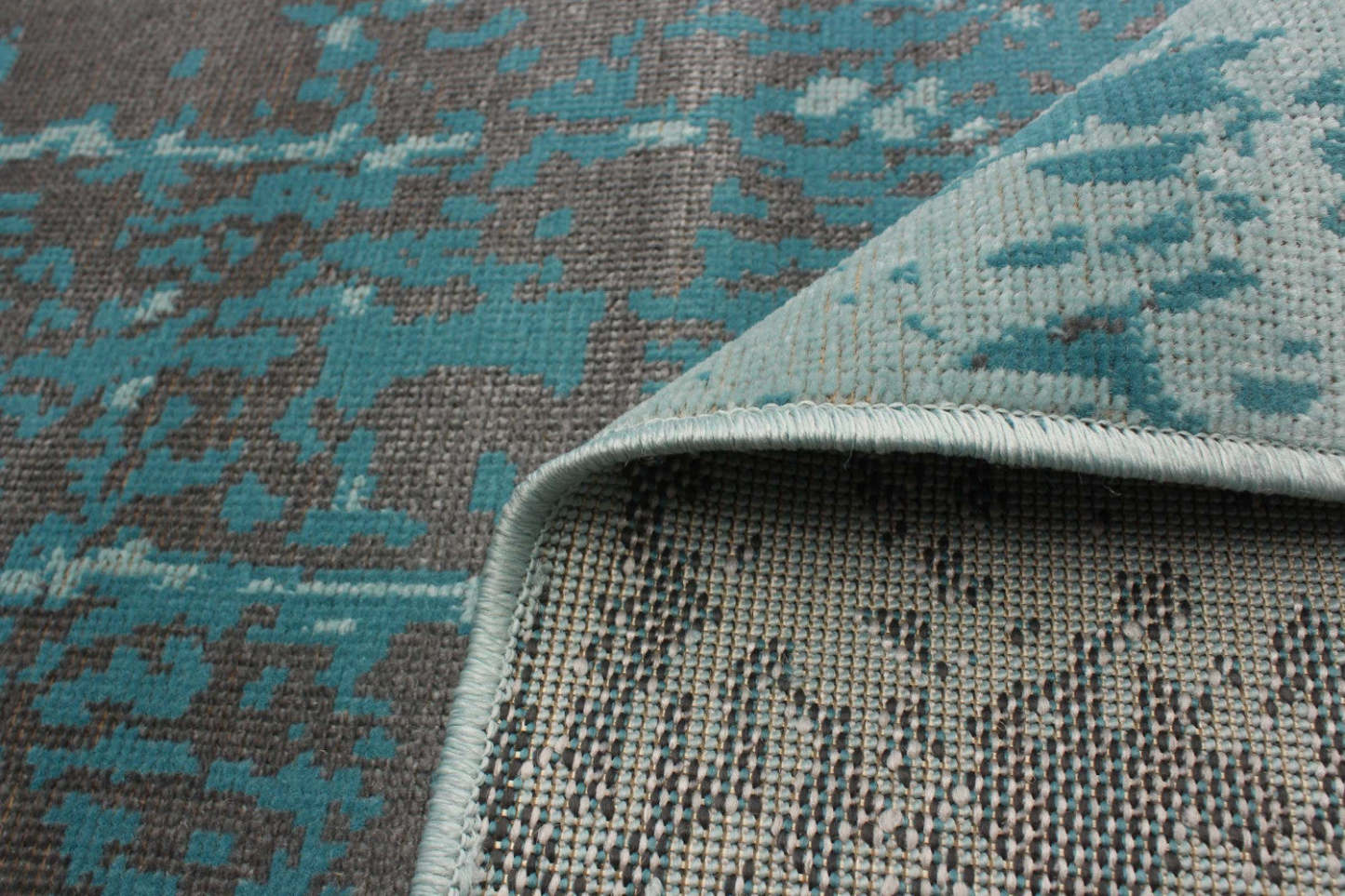 Mariam Aqua 5'3 x 7'7 Area Rug|Carpette Mariam turquoise 5 pi 3 po x 7 pi 7 po|D86FOQ8I