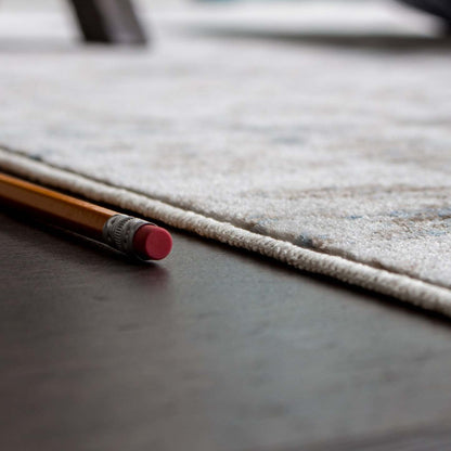 Tapis Shi marocain bleu 4x6|Carpette Shi bleue à motifs marocains 4 x 6|D80GFFRC