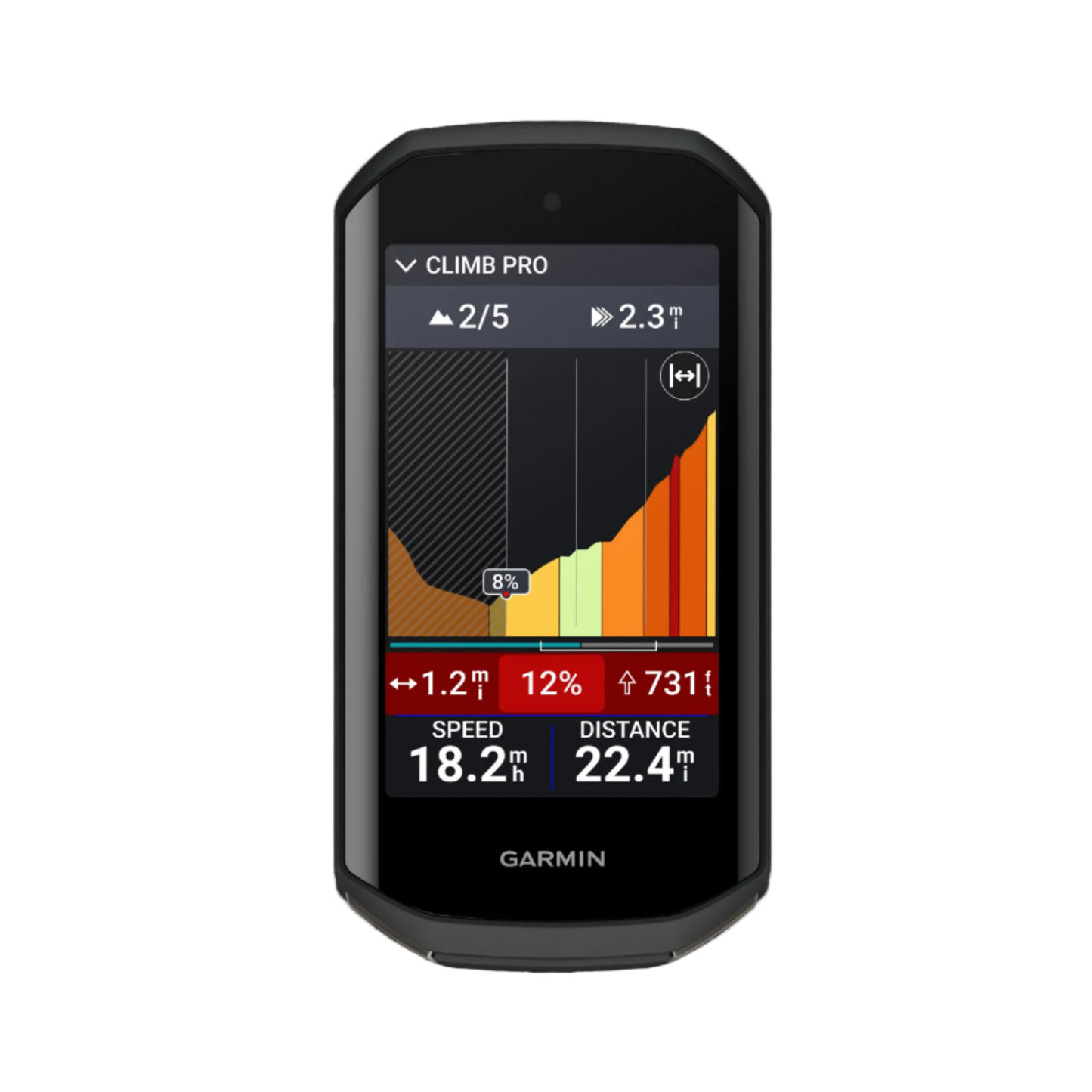 Ordinateur De Cyclisme Garmin Edge 1050 Premium - Écran Tactile Couleur Vif, Haut-parleur Intégré, F