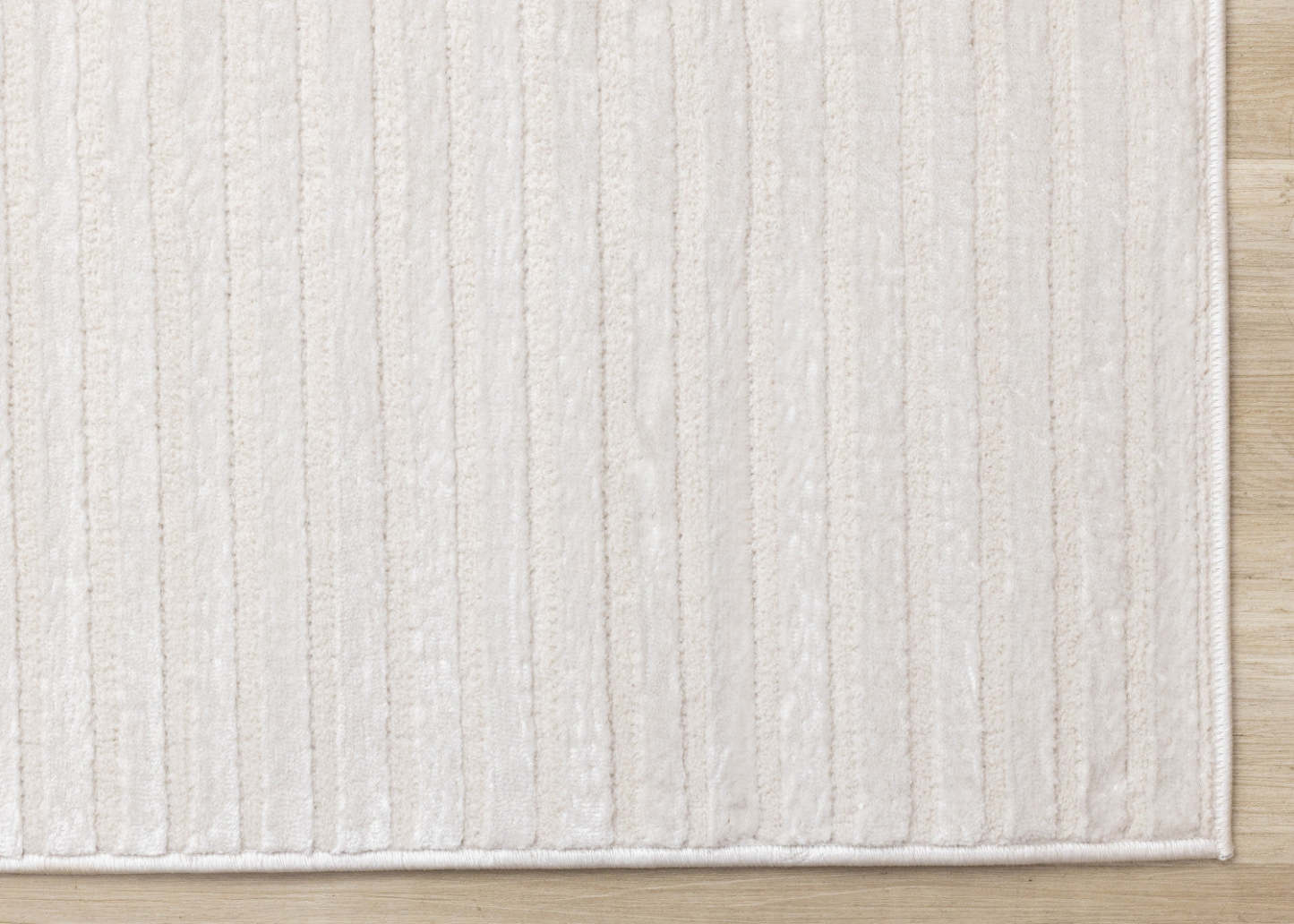 Leonardo White Grey Modern Lines Area Rug - 7'10 x 10'6|Carpette Leonardo blanche et grise à motif de rayures modernes - 7 pi 10 po x 10 pi 6 po