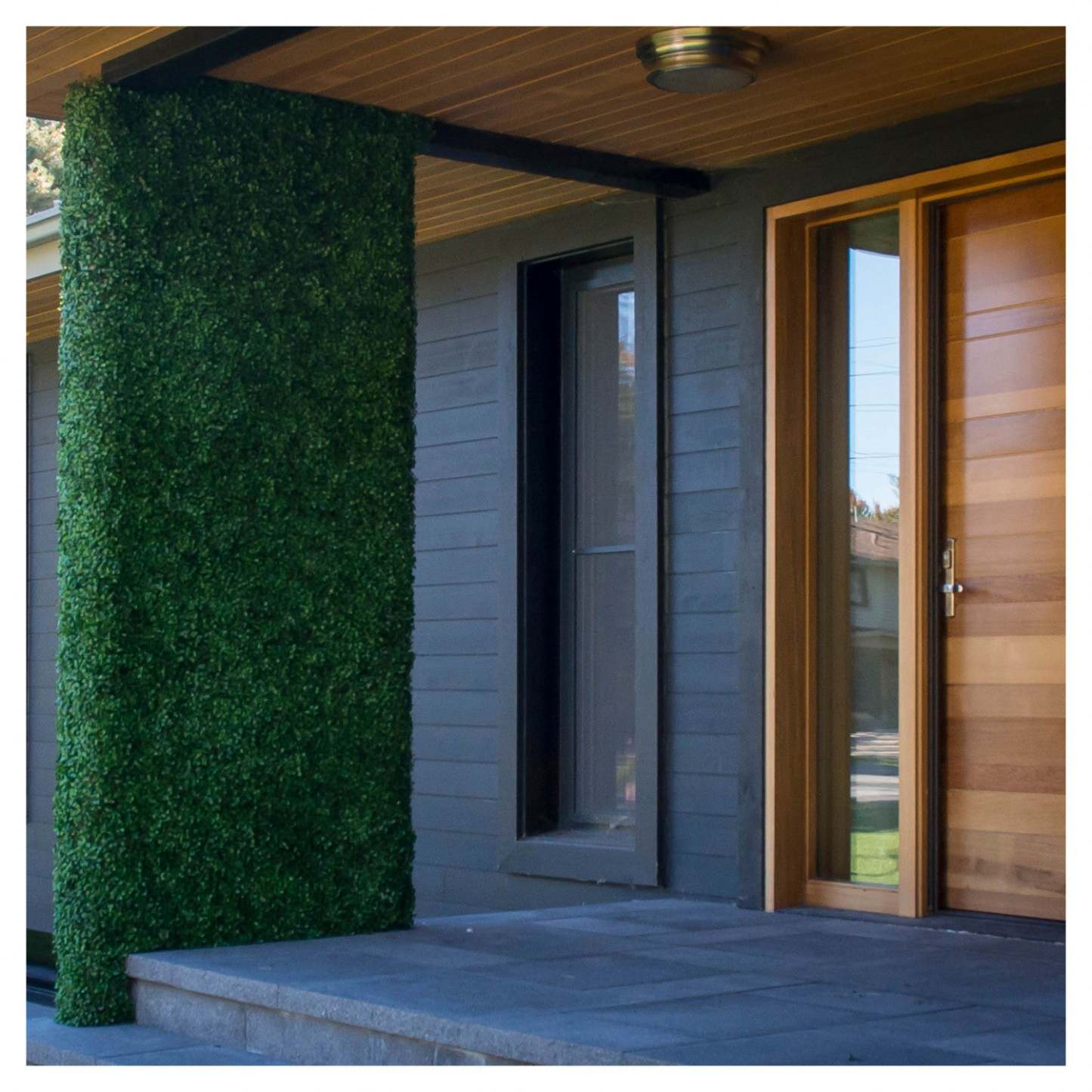 Buis Artificiel 20x 20 Panneau de Feuillage 4 Pièces | Panneau de feuillage 20 po x 20 po buis artificiel 4 pièces | D10HYCBY