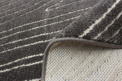 Tapis Lane Grey 5'3 x 7'7 | D86FGOYK