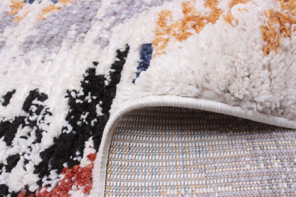 Tapis Paloma Kashkuli blanc - 5'3 x 7'3|Carpette Paloma Kashkuli blanche - 5 pi 3 po x 7 pi 3 po|D86FB6VV