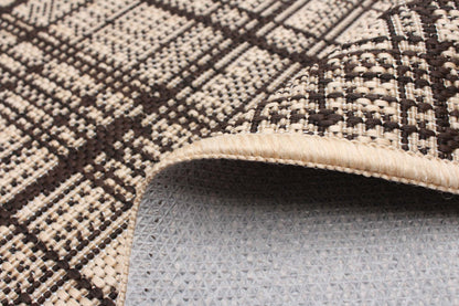 Carpette Panthea crème - 2 pi 2 po x 6 pi 7 po