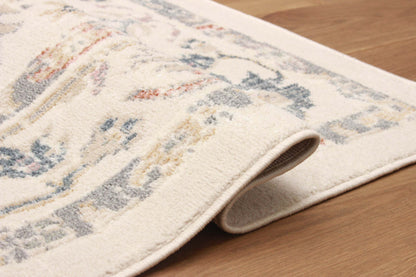 Tapis ivoire rococo - 5'0 X 8'0 | Tapis Rococo ivoire - 5 pi 0 po x 8 pi 0 po