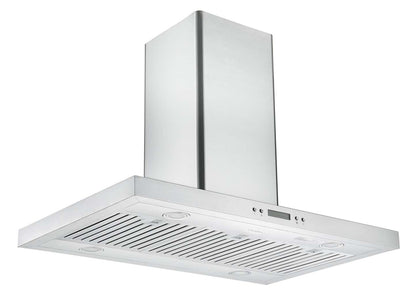 Ancona IRB636 36 Island Stainless Steel Range Hood - AN-1407 | Hotte de cuisinière pour îlot Ancona IRB636 de 36 po en acier inoxydable - AN-1407 | D77G57ZR