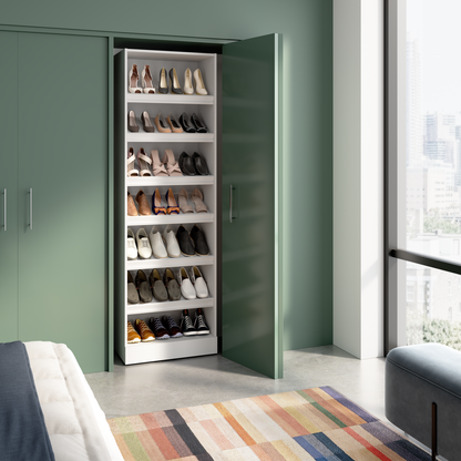 Bestar Florence 25 Modular Shoe Shelf Closet System - White|Système de garde-robe modulaire Florence de Bestar de 25 po avec tablette pour chaussures - blanc