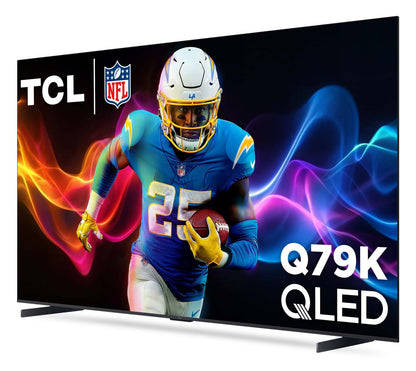 TCL 98 Q79K QLED 4K UHD Smart Google TV (98Q79K) – Modèle 2025 | Téléviseur intelligent QLED TCL Q79K UHD 4K de 98 po avec Google TVMC (98Q79K) - modèle 2025