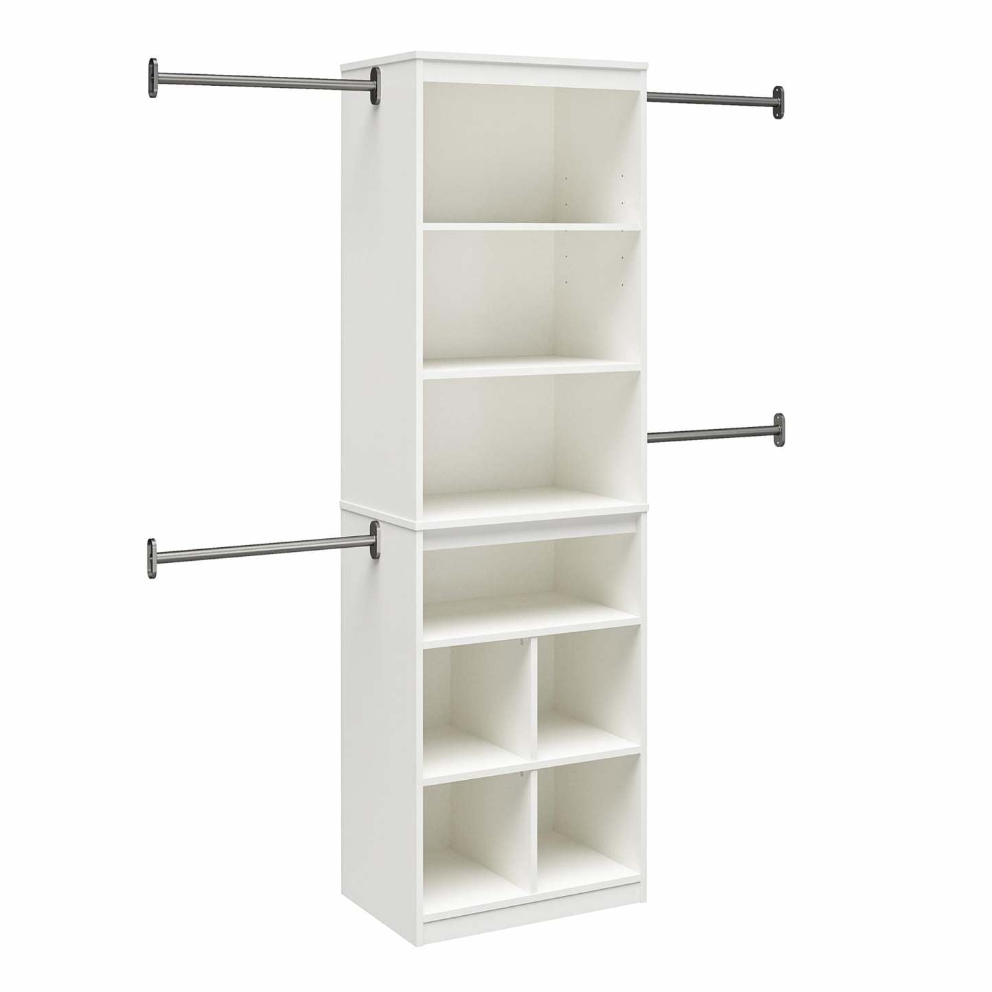 Systembuild Evolution Closet Storage System - White|Système de rangement de garde-robe Systembuild Evolution - blanc