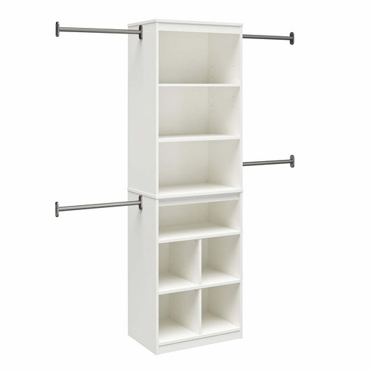 Systembuild Evolution Closet Storage System - White|Système de rangement de garde-robe Systembuild Evolution - blanc