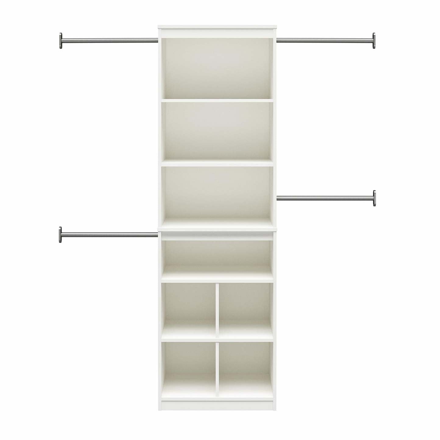 Systembuild Evolution Closet Storage System - White|Système de rangement de garde-robe Systembuild Evolution - blanc