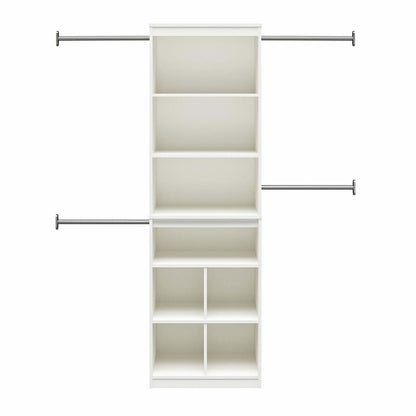 Systembuild Evolution Closet Storage System - White|Système de rangement de garde-robe Systembuild Evolution - blanc