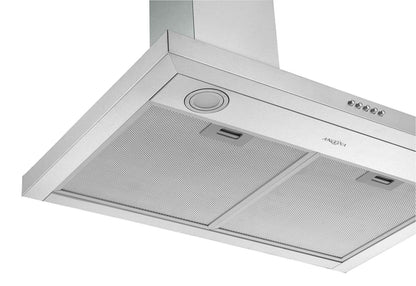 Hotte de cuisine pyramidale murale convertible Ancona 30 - AN-1158 | Hotte de cuisinière murale de style pyramidal convertible Ancona de 30 po - AN-1158 | D77GCURN