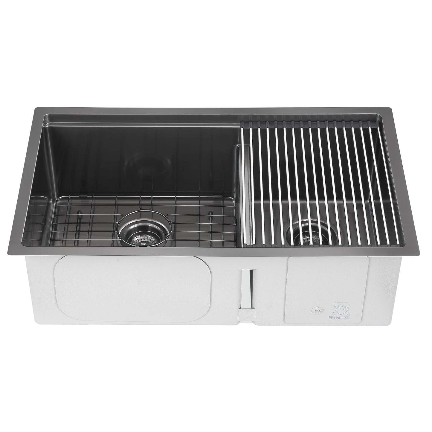 Ancona 32 60/40 Undermount Kitchen Sink - AN-3358|Évier de cuisine sous plan (60/40) Ancona de 32 po - AN-3358|D77GH3GP