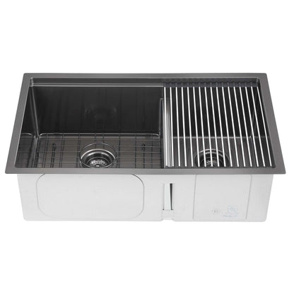 Ancona 32 60/40 Undermount Kitchen Sink - AN-3358|Évier de cuisine sous plan (60/40) Ancona de 32 po - AN-3358|D77GH3GP