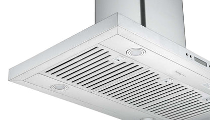 Ancona IRB636 36 Island Stainless Steel Range Hood - AN-1407 | Hotte de cuisinière pour îlot Ancona IRB636 de 36 po en acier inoxydable - AN-1407 | D77G57ZR
