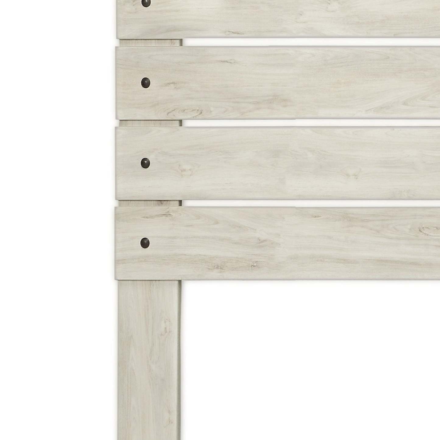 Tête de lit à panneau Abby avec lumière LED et ports USB, blanc - Queen Size | Tête de lit à panneau Abby avec éclairage à DEL et ports USB, blanche - format grand lit