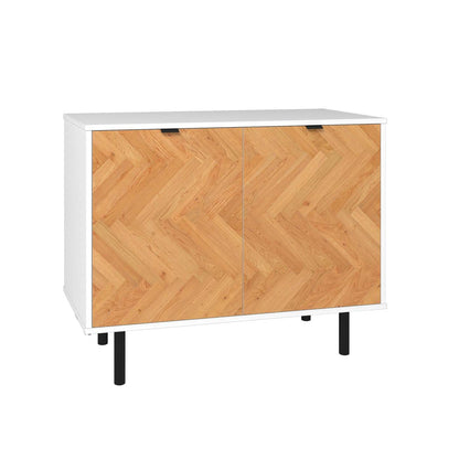 Liam Accent Cabinet - Blanc|Armoire décorative Liam - blanche