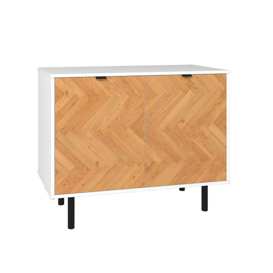 Liam Accent Cabinet - Blanc|Armoire décorative Liam - blanche