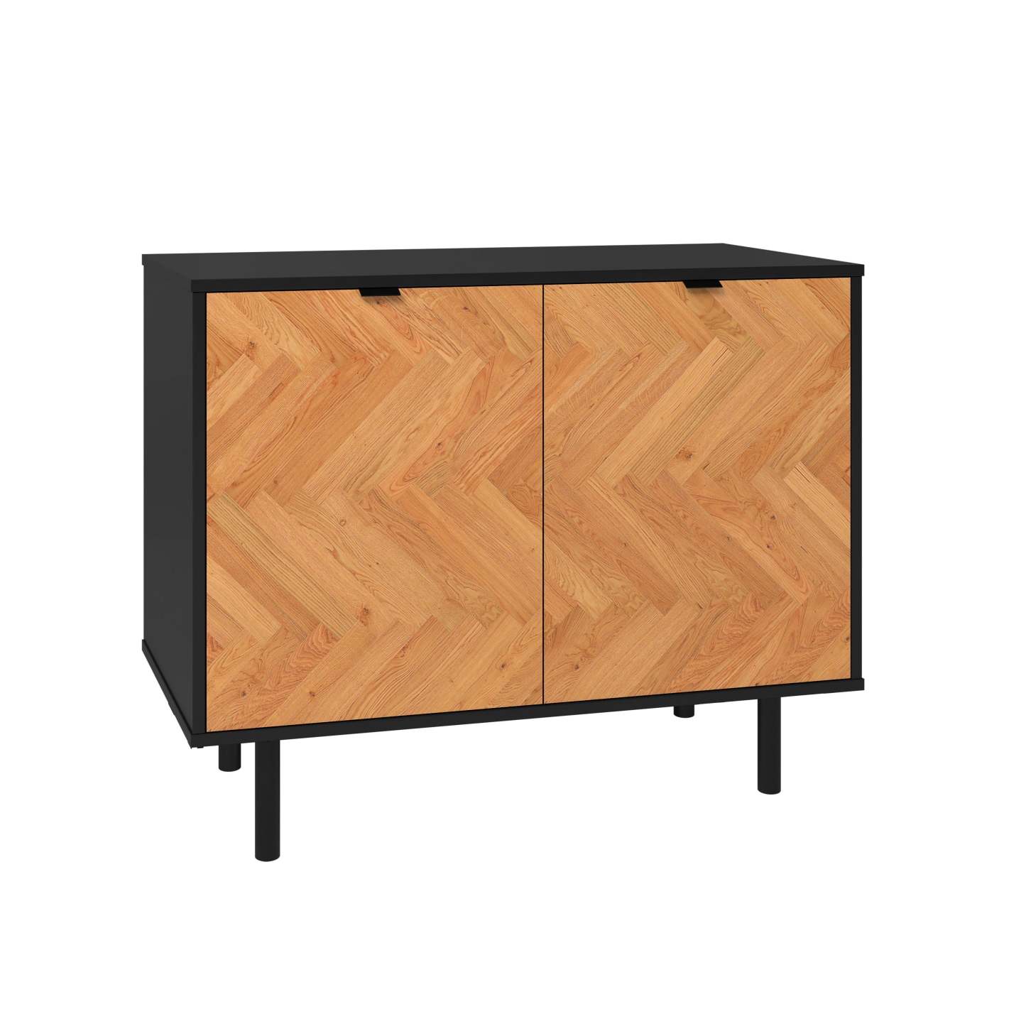 Liam Accent Cabinet - Noir|Armoire décorative Liam - noire