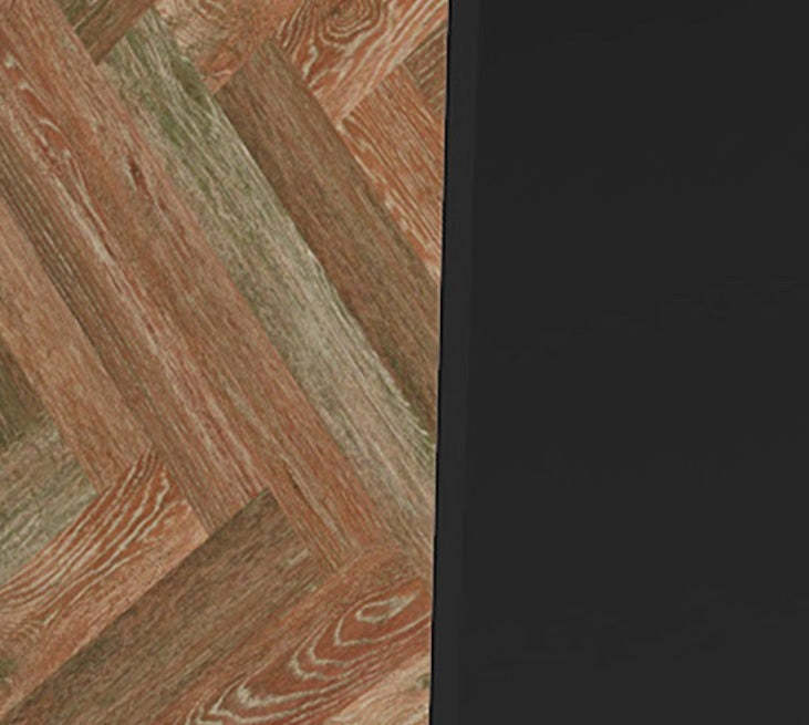 Liam Accent Cabinet - Black Brown|Armoire décorative Liam - noire et brune