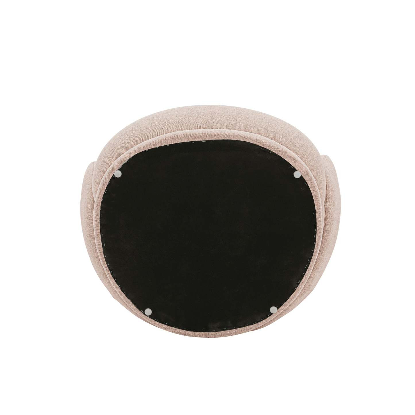 Fauteuil d'appoint contemporain Siri de Manhattan Comfort en lin tissé avec coussins - blé